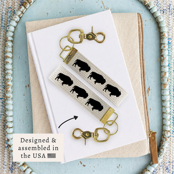 Buffalo Keychain