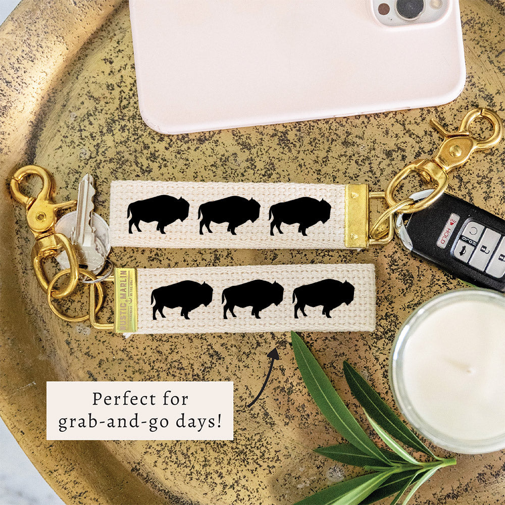 Buffalo Keychain