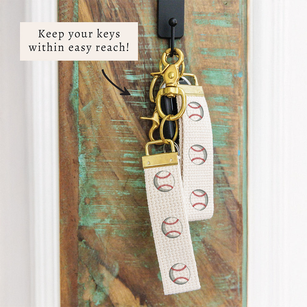 Baseball Keychain