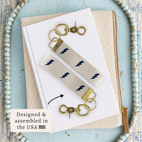 Lightning Bolt Keychain