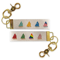 Cat Boats Keychain