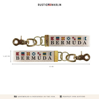 Nautical Flag Bermuda Keychain