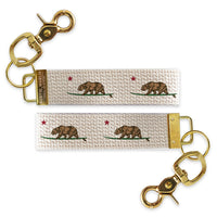 California Bear Keychain