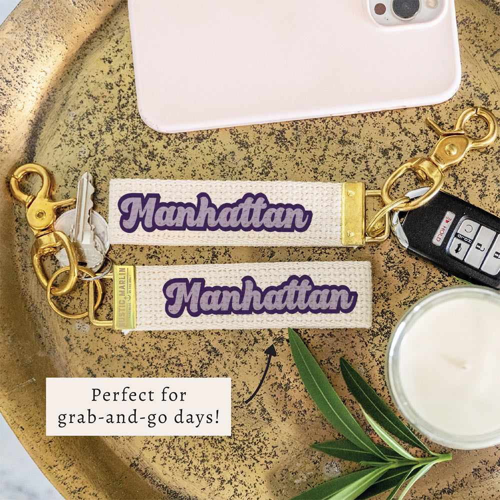 Manhattan Keychain