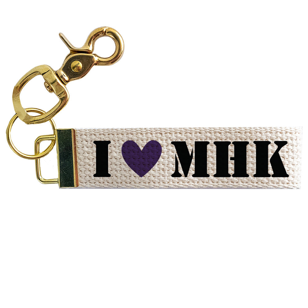 I Love MHK Keychain
