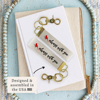 Cardinal Always With You Keychain