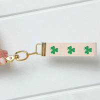 Shamrock Keychain