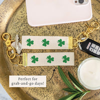 Shamrock Keychain