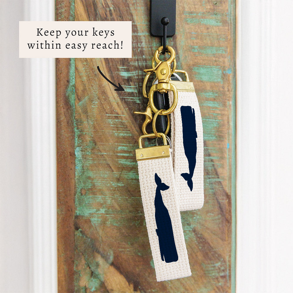 Whale Keychain