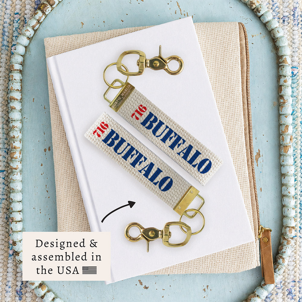 Buffalo 716 Keychain