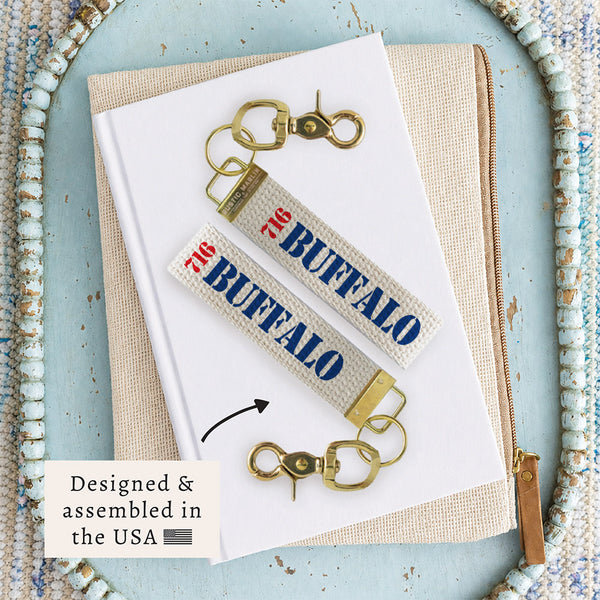 Buffalo 716 Keychain