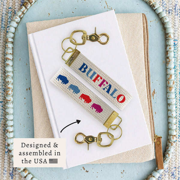 Buffalo Keychain