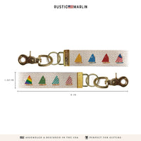 Nantucket Cat Boats Keychain