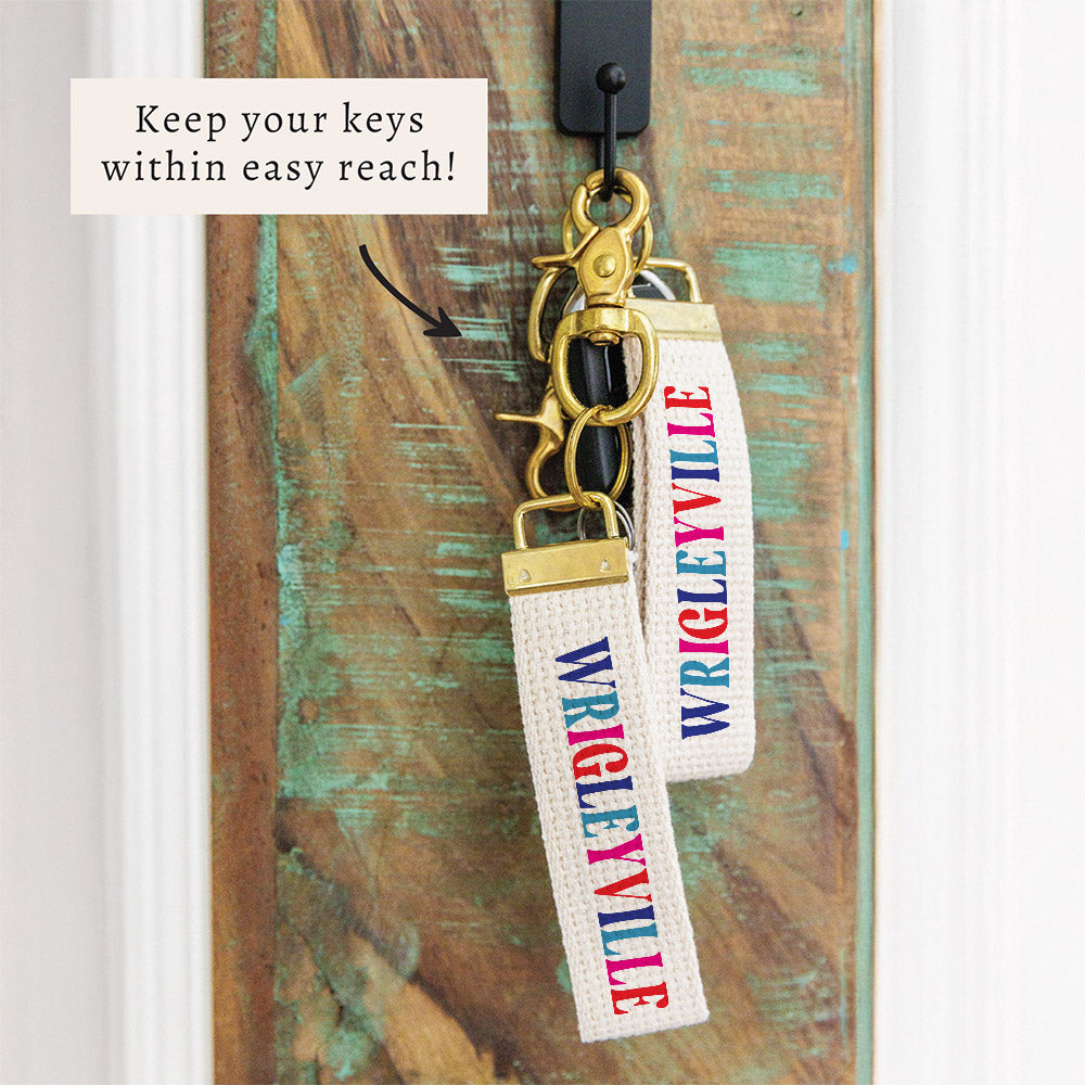 Wrigleyville Keychain