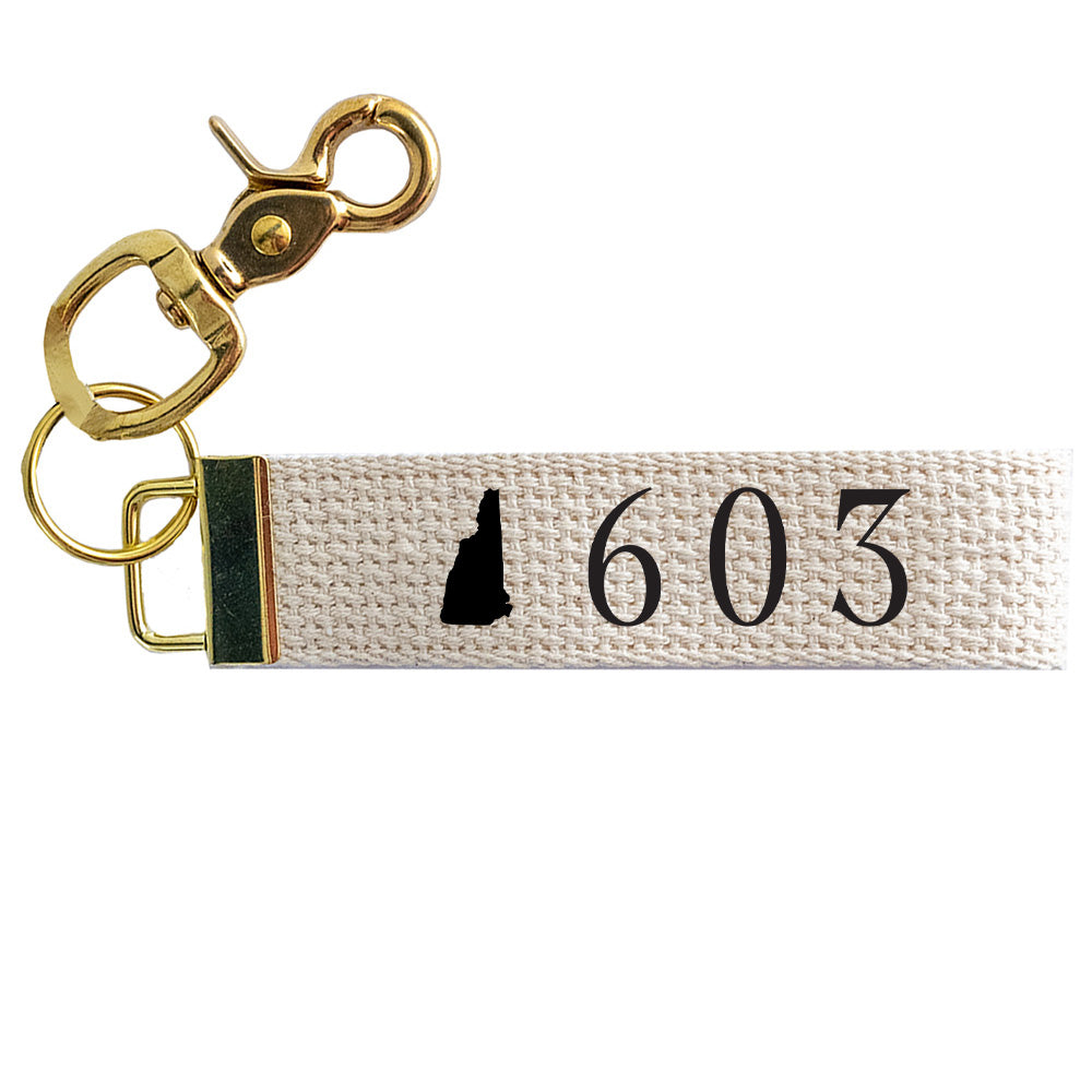 603 NH State Silo Keychain