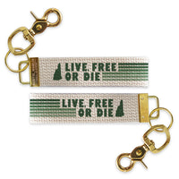 New Hampshire Live Free or Die Keychain