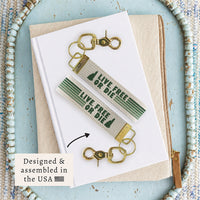 New Hampshire Live Free or Die Keychain