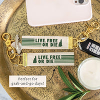 New Hampshire Live Free or Die Keychain