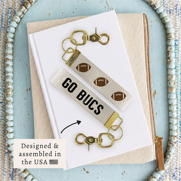 Football Personalized Keychain