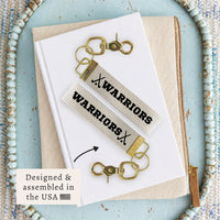 Field Hockey Stickers Personalized Keychain