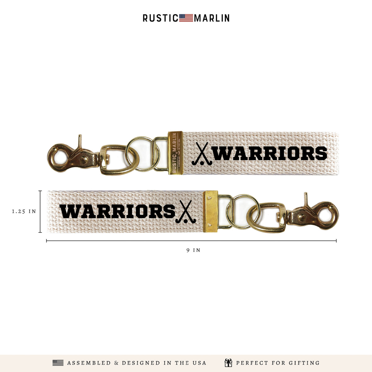 Field Hockey Stickers Personalized Keychain