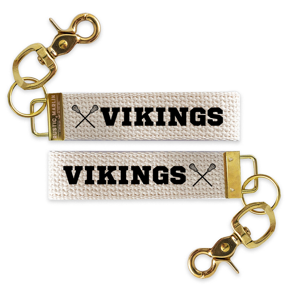 Lacrosse Stickers Personalized Keychain