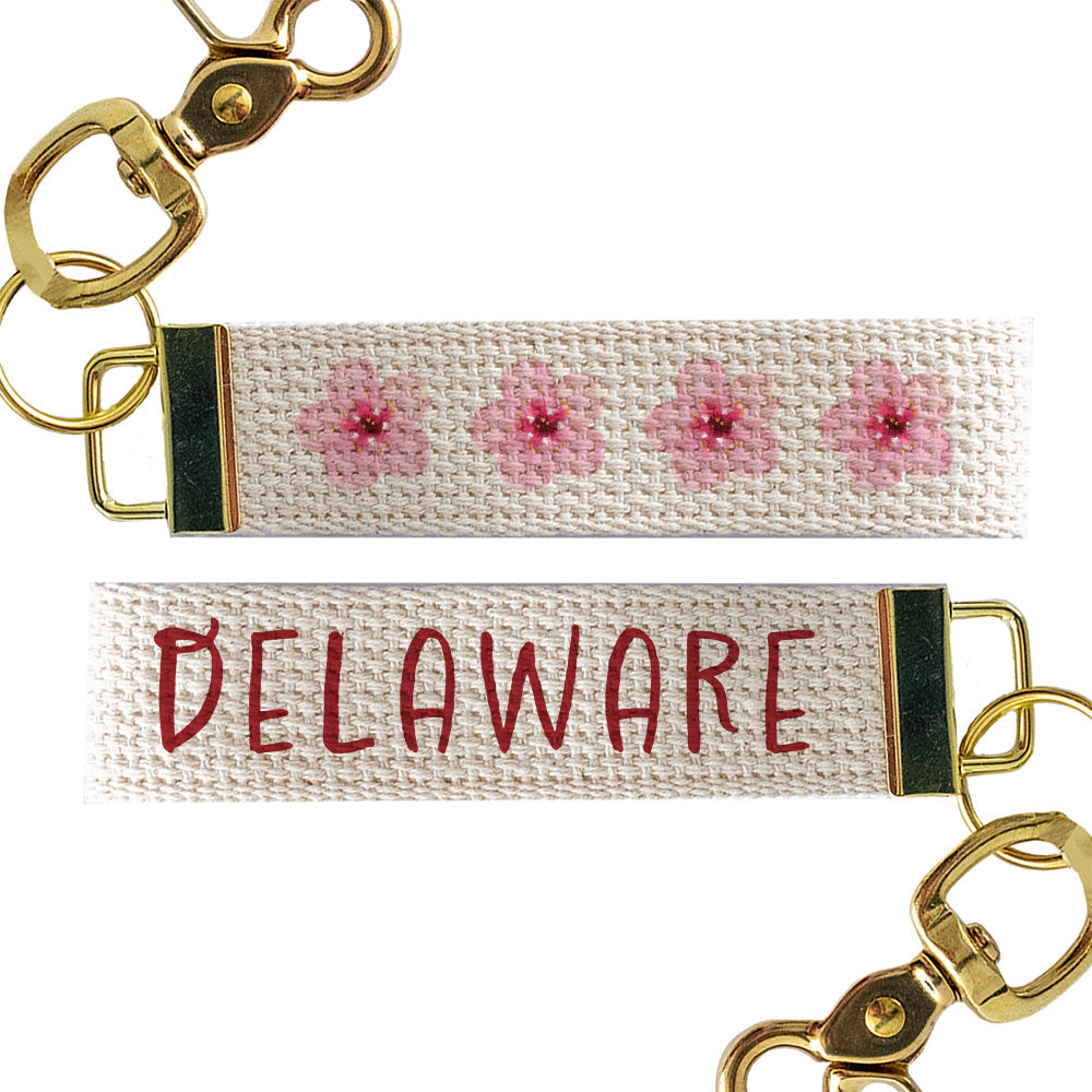 Flowers Personalized Keychain
