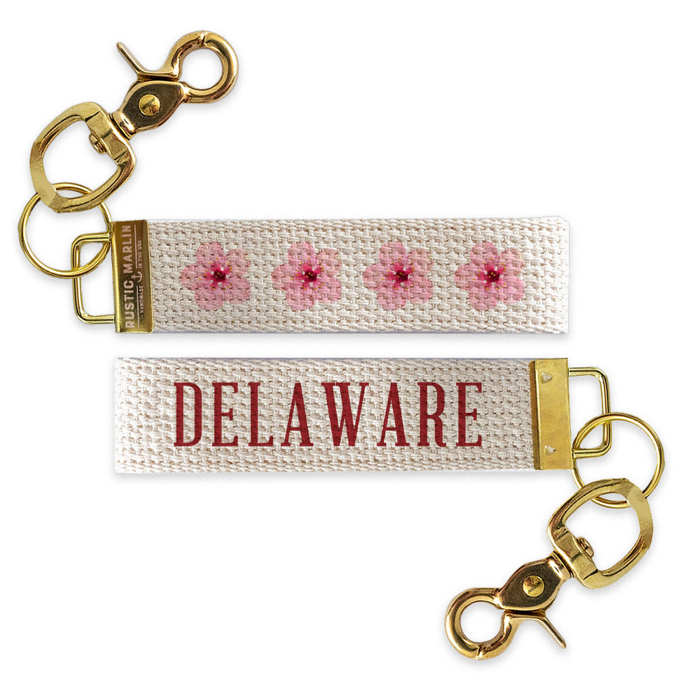 Flowers Personalized Keychain