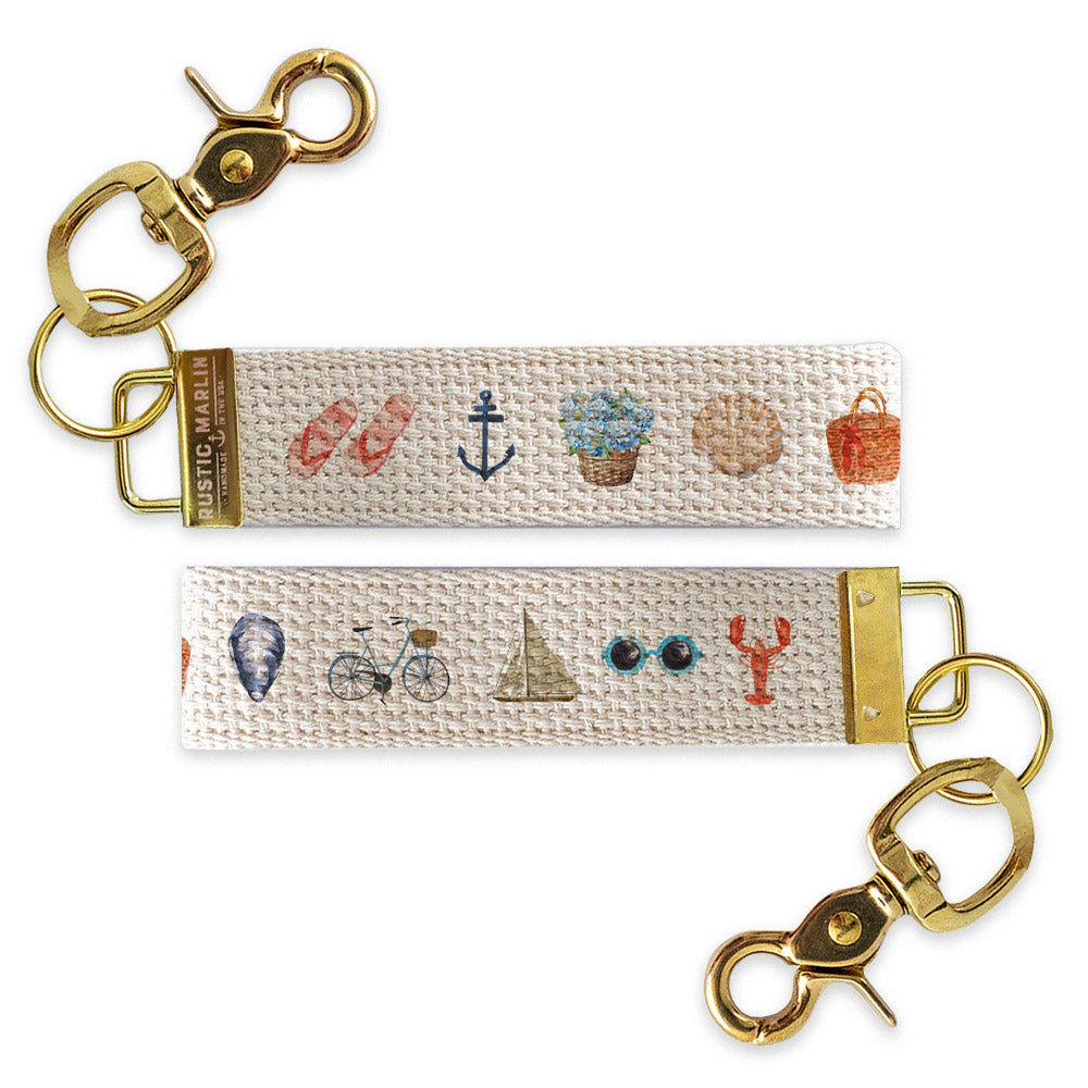 Summer Icons Keychain