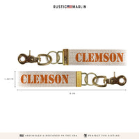 Clemson Keychain