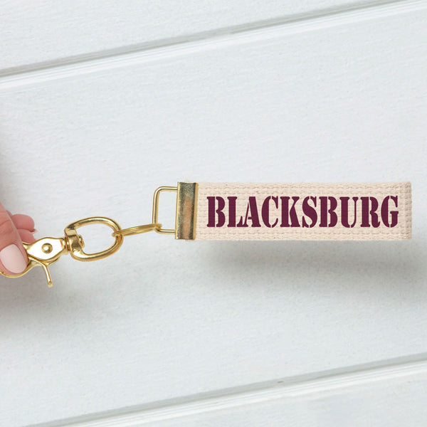 Blacksburg Keychain