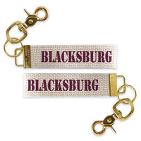 Blacksburg Keychain