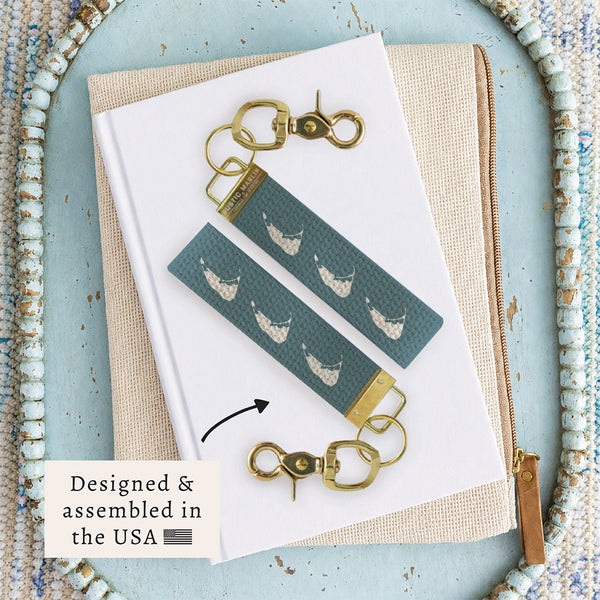 Nantucket Island Keychain