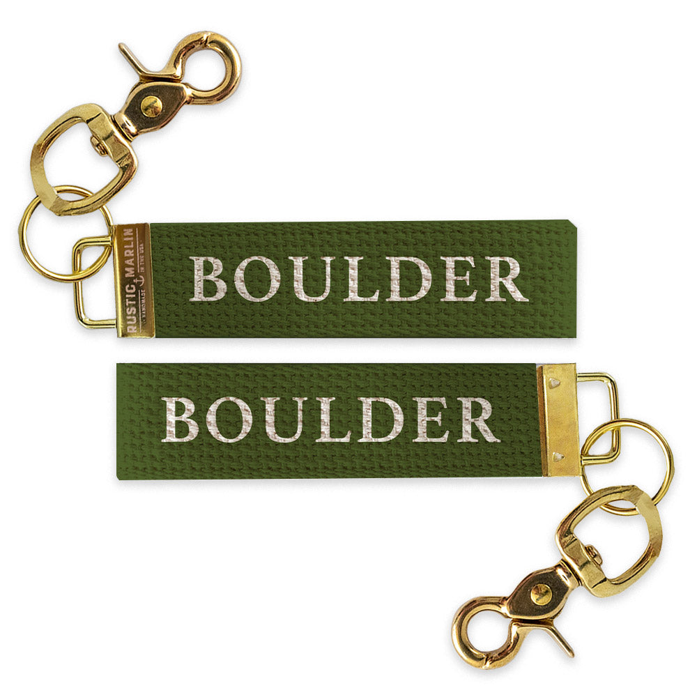 Boulder Block Keychain