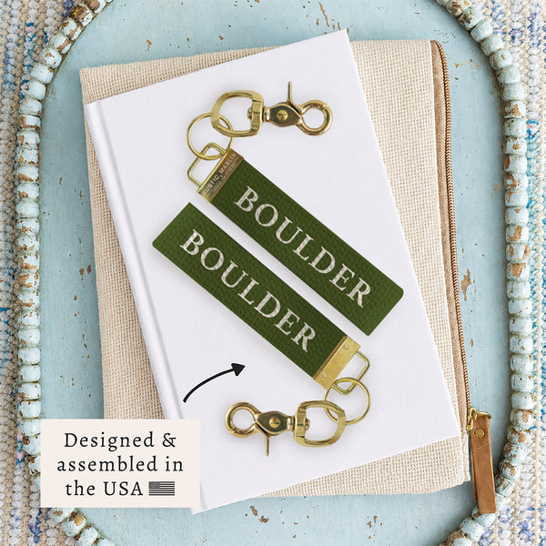 Boulder Block Keychain
