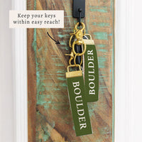 Boulder Block Keychain