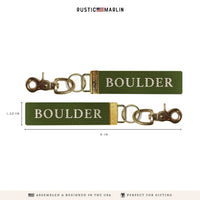 Boulder Block Keychain