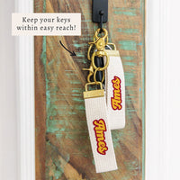 Ames Script Keychain