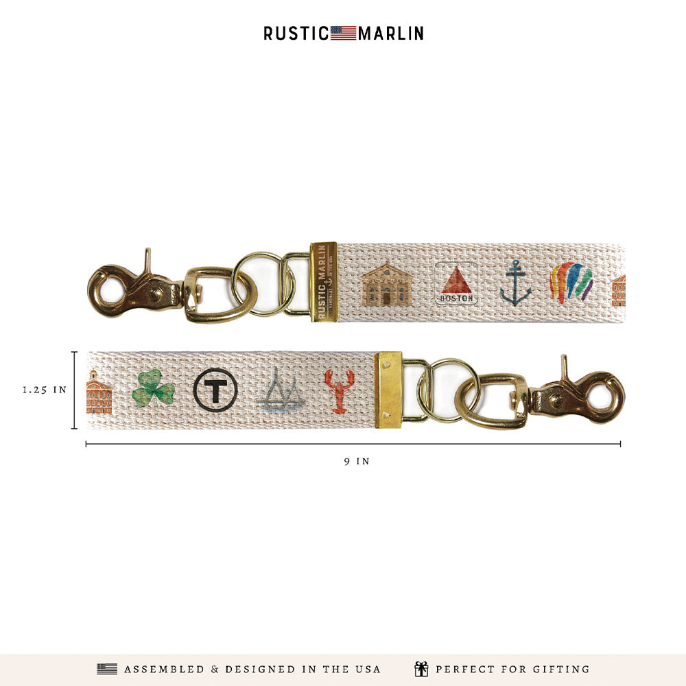 Boston Icons Keychain