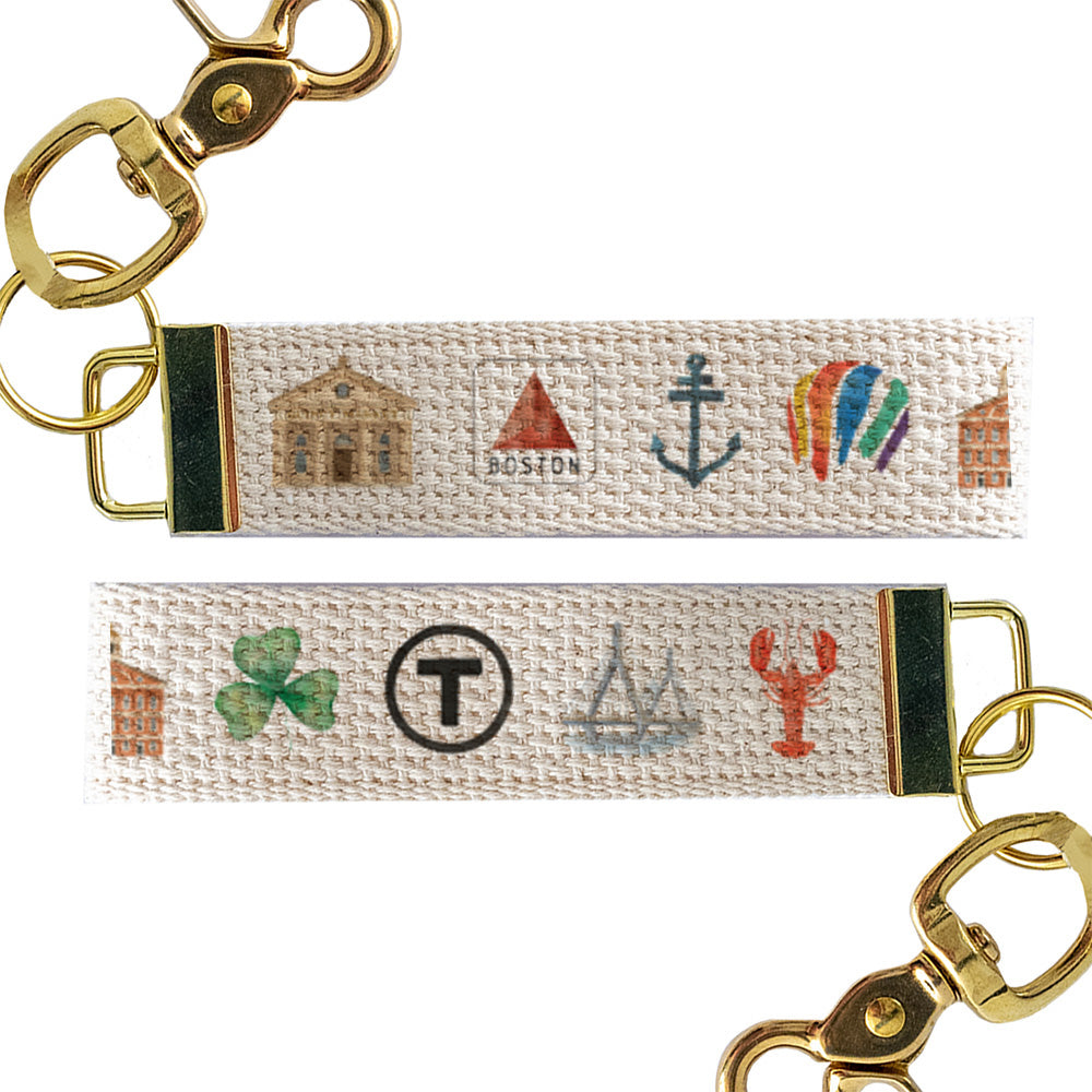 Boston Icons Keychain