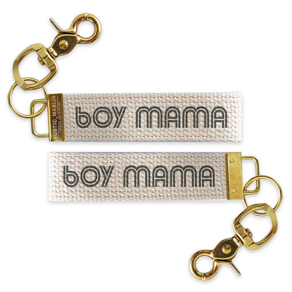Boy Mama Keychain