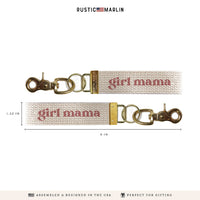 Girl Mama Keychain