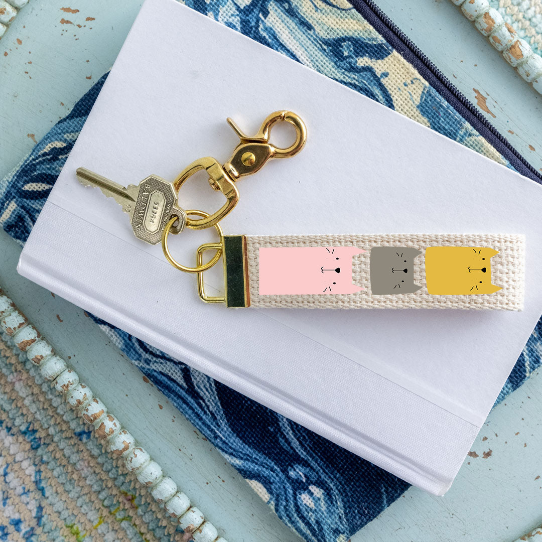 Cats Keychain