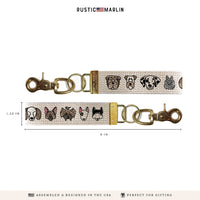 Doggies Keychain