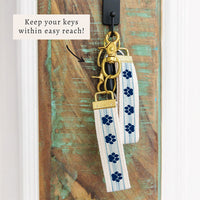 Paw Striped Keychain