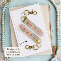 Coral Seaside Icons Keychain