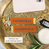 Gainesville Block Keychain
