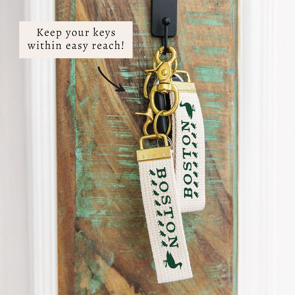 Boston Ducklings Keychain