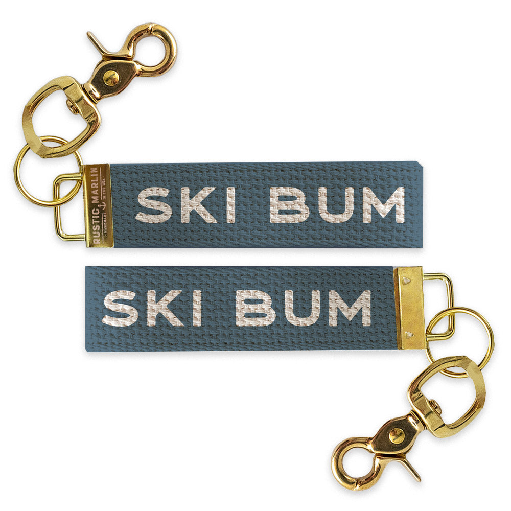 Ski Bum Keychain