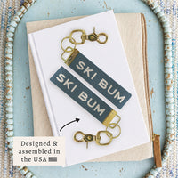 Ski Bum Keychain